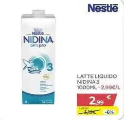 Bimbo Store NIDINA OPTI pro 3 offerta