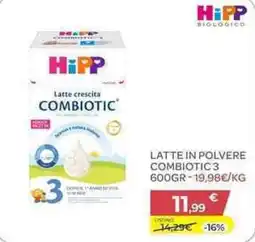 Bimbo Store HiPP Latte crescita COMBIOTIC offerta