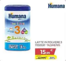 Bimbo Store Humana ProBalance Piscio i Eroi 3 offerta