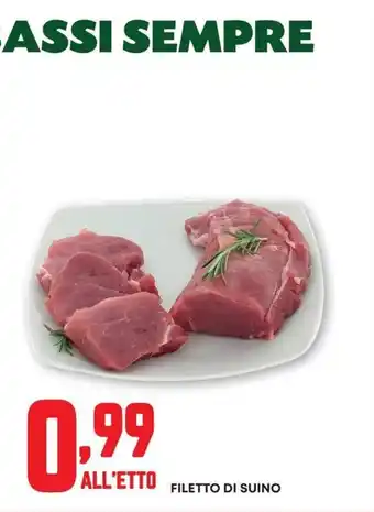 Pam FILETTO DI SUINO offerta