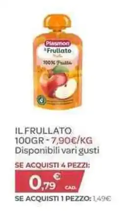 Bimbo Store Plasmon Frullato offerta