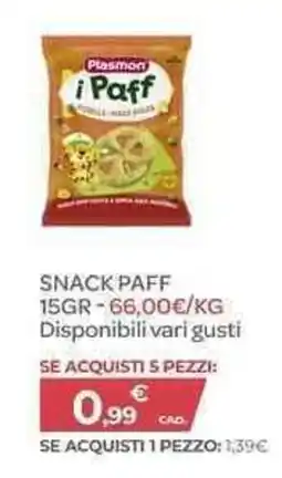 Bimbo Store i Paff offerta