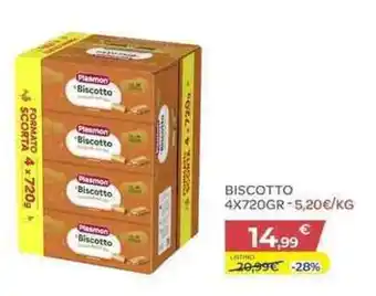 Bimbo Store Plasmon Biscotto offerta