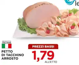 Alì Supermercati PETTO DI TACCHINO ARROSTO offerta