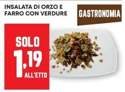 Pam Insalata di orzo e farro con verdure offerta