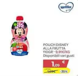 Bimbo Store POUCH DISNEY ALLA FRUTTA Mellin offerta