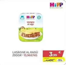 Bimbo Store HiPP Lasagne al ragù offerta