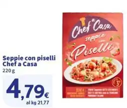 Sigma Seppie con piselli Chef a Casa offerta