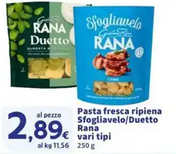 Sigma Pasta fresca ripiena Sfogliavelo/Duetto Rana offerta