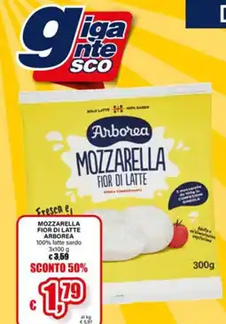 Il Gigante Mozzarella fior di latte Arborea offerta
