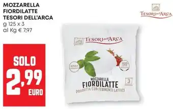 Pam Mozzarella Fiordilatte Tesori dell'Arca offerta