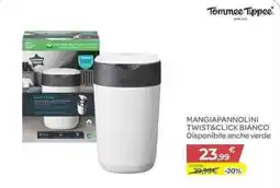 Bimbo Store Tommee Tippee Mangiapannolini Twist&Click Bianco offerta