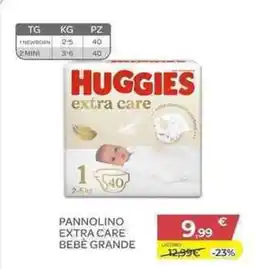 Bimbo Store HUGGIES extra care offerta