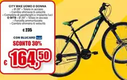 Il Gigante City bike uomo o donna offerta