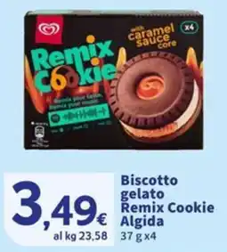 Sigma Biscotto gelato Remix Cookie Algida offerta