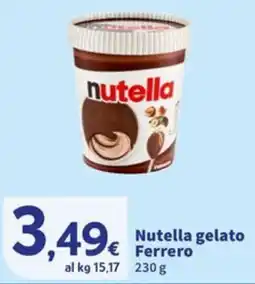 Sigma Nutella gelato Ferrero offerta