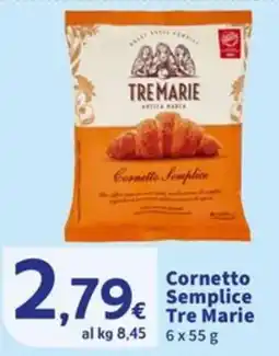 Sigma Cornetto Semplice Tre Marie offerta