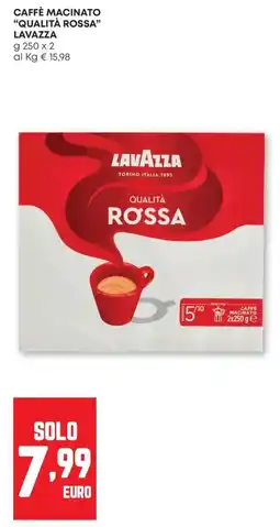 Pam CAFFÈ MACINATO QUALITÀ ROSSA LAVAZZA offerta
