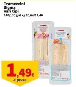 Sigma Tramezzini Sigma offerta