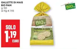 Pam Gallette di mais BIO Pam offerta