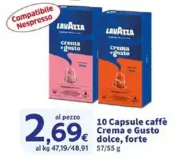 Sigma LAVAZZA Crema e Gusto offerta