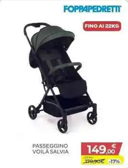 Bimbo Store Passeggino Voilà Salvia offerta