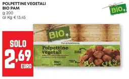Pam Polpettine vegetali Bio Pam offerta