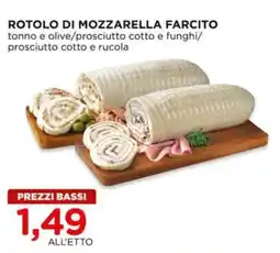 Alì Supermercati Rotolo di mozzarella farcito offerta