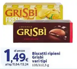 Sigma Biscotti ripieni Grisbì offerta
