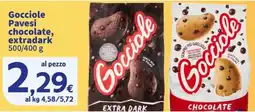Sigma Gocciolè Pavesi chocolate offerta
