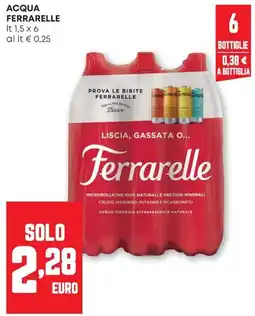 Pam Acqua Ferrarelle offerta