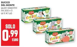 Pam Del Monte Fruitini offerta