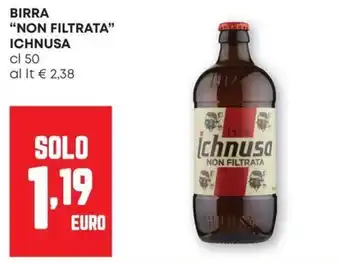 Pam Birra "Non Filtrata" Ichnusa offerta