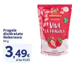 Sigma Fragole disidratate Noberasco offerta