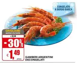 Il Gigante GAMBERI ARGENTINI offerta
