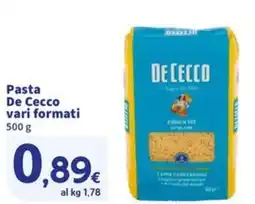 Sigma Pasta De Cecco offerta