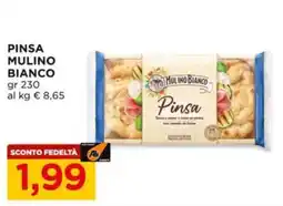 Alì Supermercati Pinsa Mulino Bianco offerta