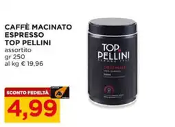 Alì Supermercati Caffè macinato espresso Top Pellini offerta