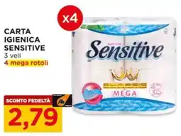 Alì Supermercati Carta igienica sensitive offerta