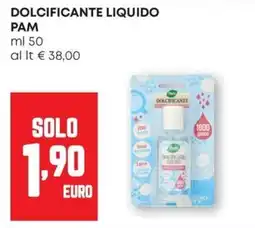 Pam Dolcificante liquido Pam offerta