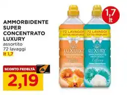 Alì Supermercati Ammorbidente Super Concentrato Luxury offerta