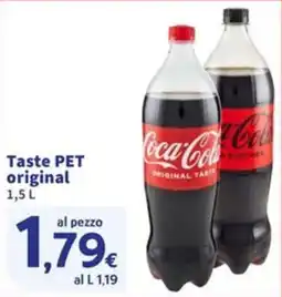 Sigma Coca-Cola Taste PET original offerta
