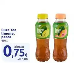 Sigma Fuze Tea limone, pesca offerta