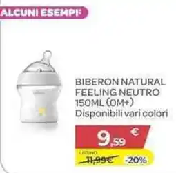 Bimbo Store Biberon Natural Feeling Neutro offerta