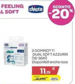 Bimbo Store chicco Gommotti Dual Soft offerta