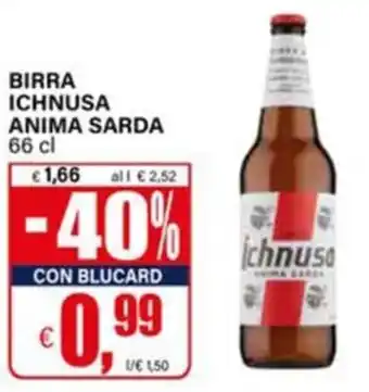 Il Gigante Birra Ichnusa Anima Sarda offerta