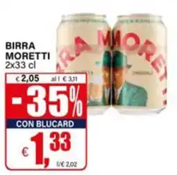 Il Gigante Birra Moretti offerta