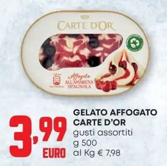 Gelato Affogato Carte D'Or