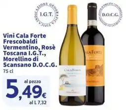 Sigma Vini Cala Forte Frescobaldi offerta