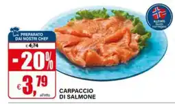 Il Gigante Carpaccio di Salmone offerta